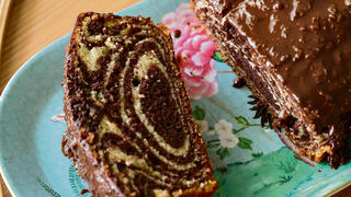 Мраморный кекс 