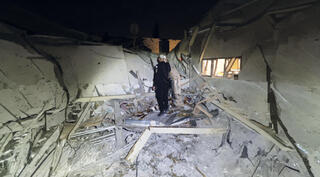 זירת הנפילה בכרמיאל אמש | צילום: דוברות עיריית כרמיאל