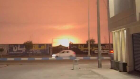 הפצצה באזור הים הכספי