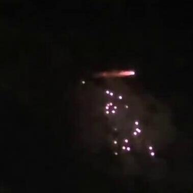 טיל מתפצל ששוגר למרכז