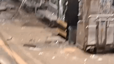 ההרס ברכבת, והתיעודים מפגיעת הטיל | כל העדכונים