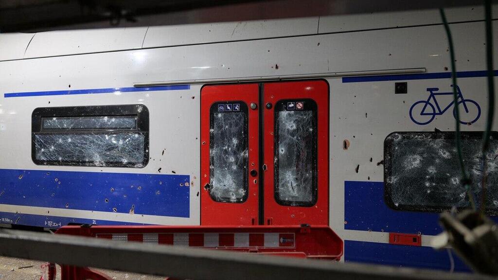 ההרס בתחנת רכבת סבידור-מרכז ת"א