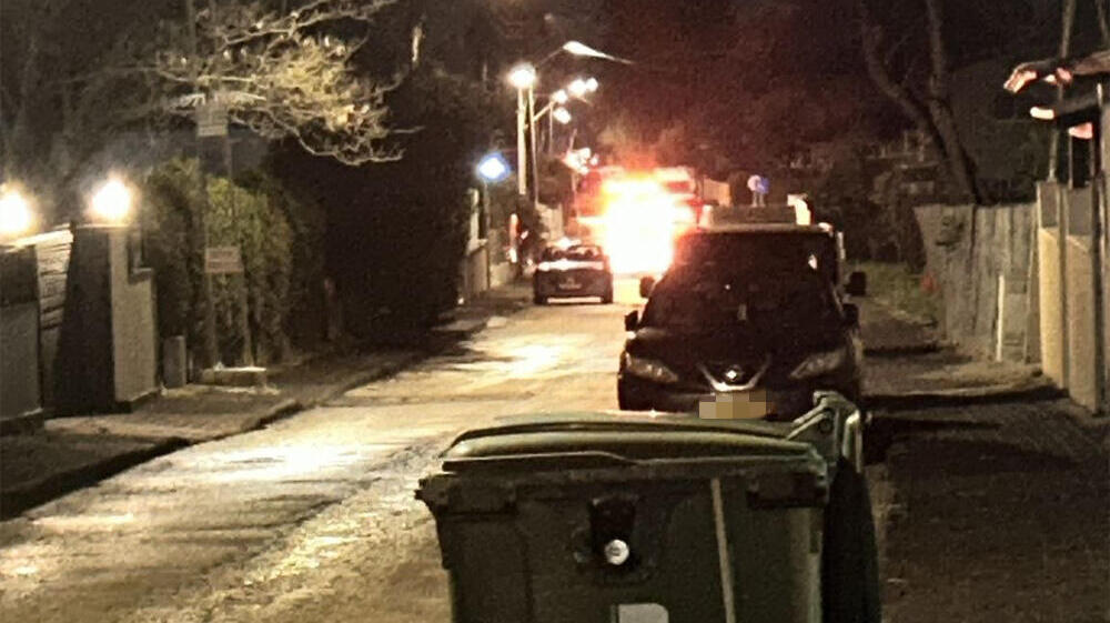 זירת נפילה בקריית שמונה