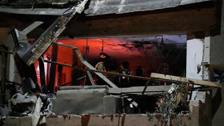 זירת הפגיעה ברמת גן