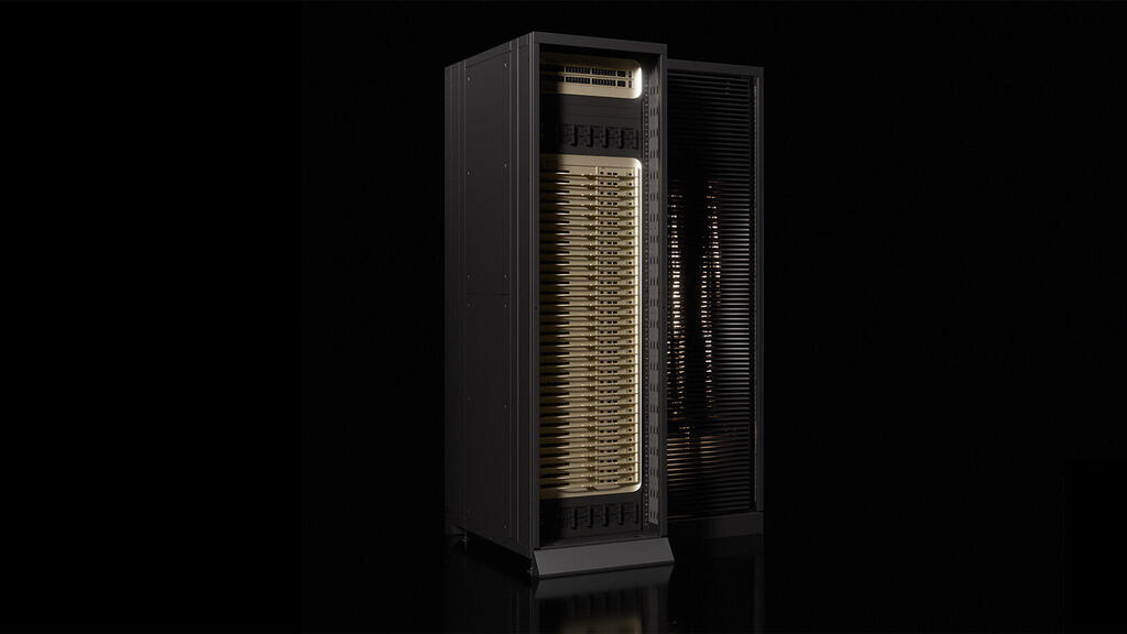 NVIDIA Groq 3 LPX rack 