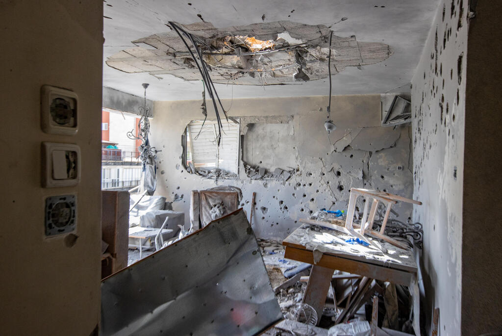 זירת הנפילה ברמת גן