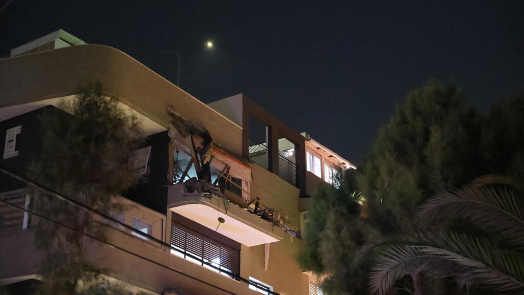 המרפסת שקרסה בזירה ברמת גן