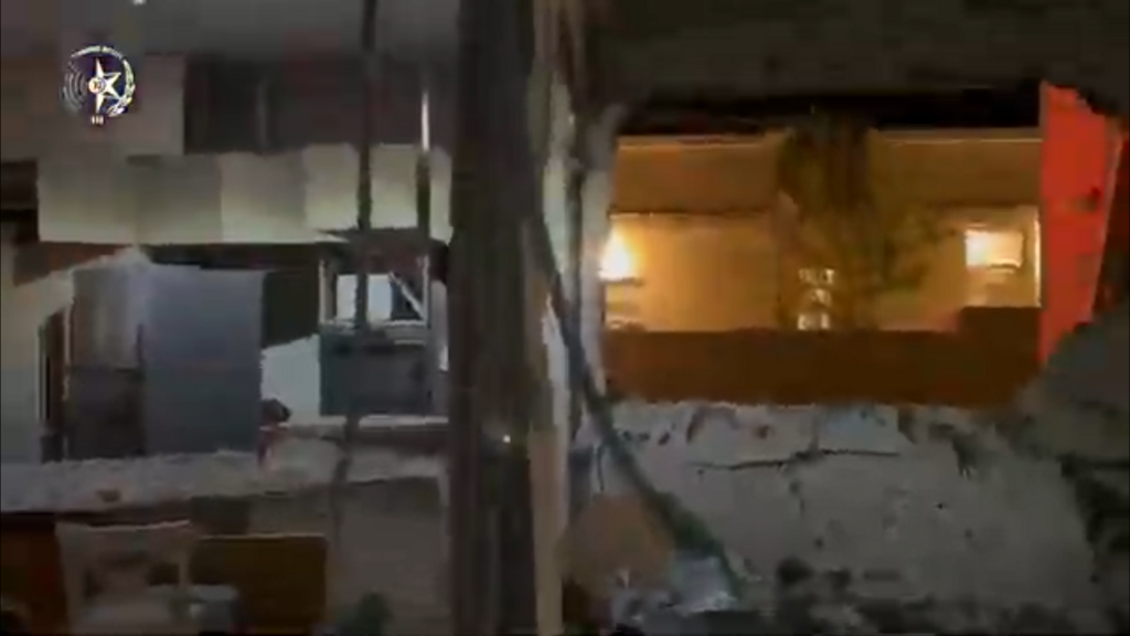 זירת נפילה במרחב לכיש