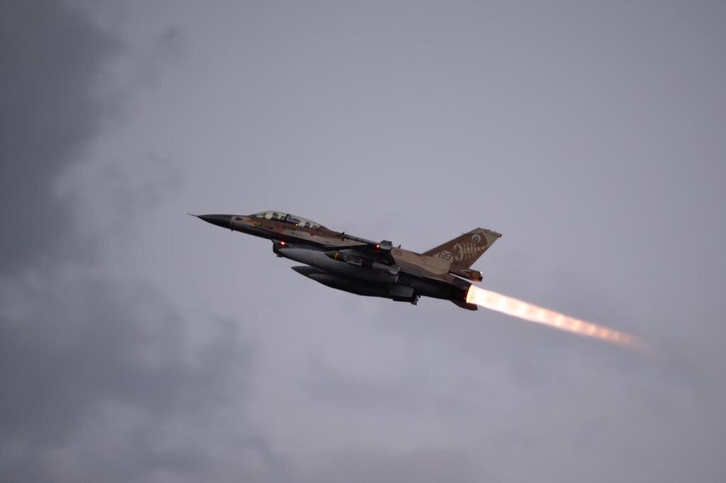 Israeli fighter jet (Photo: IDF) פעילות כוחות צה"ל בפיקוד הצפון במבצע שאגת הארי