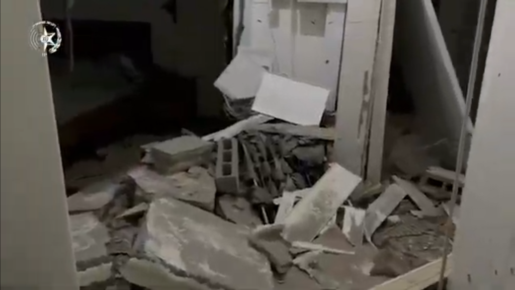 זירת נפילה במרחב לכיש