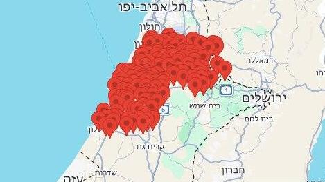 אזעקות במרכז ובשפלה