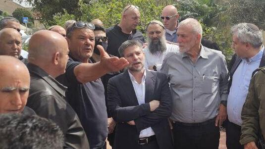 סמוטריץ' בגבול לבנון