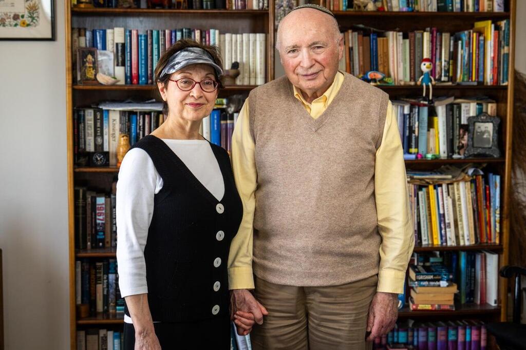 טום ועדנה קראוס. עלו בזמן המלחמה