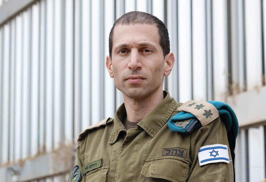 Col. Rotem Bashi (Photo: Oz Moalem) אל"מ בשי. המידע זורם ללוחמים בשטח ומציל חיים