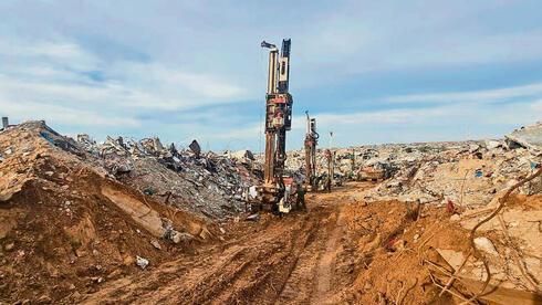 קידוחים של צה"ל ב"קו הצהוב" ברצועת עזה