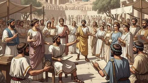 דמוקרטיה וחופש ביטוי ביוון העתיקה