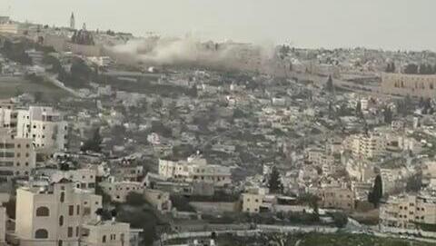 נפילה במזרח ירושלים