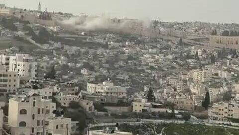 נפילה במזרח ירושלים