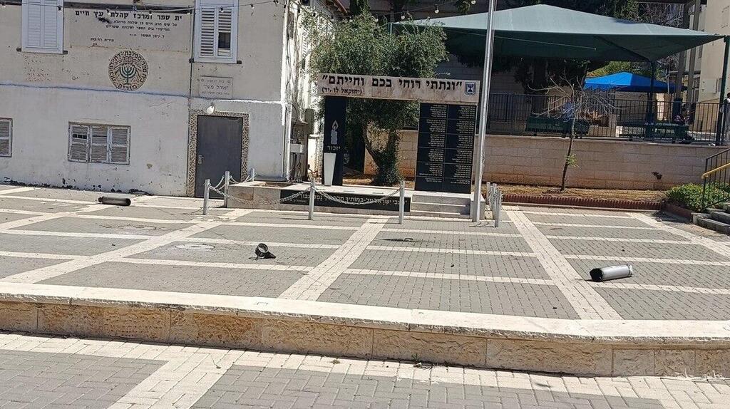 נפילת שברי יירוט ברחובות