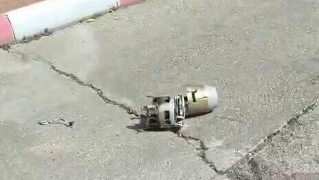 נפילת שברי יירוט ברחובות 