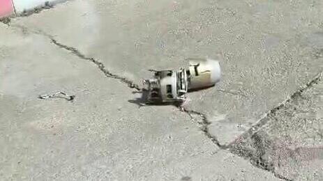 נפילת שברי יירוט ברחובות 