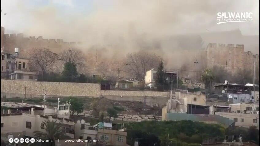 נפילה במזרח ירושלים