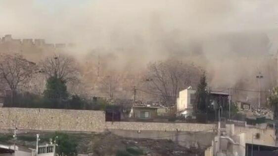 נפילה במזרח ירושלים