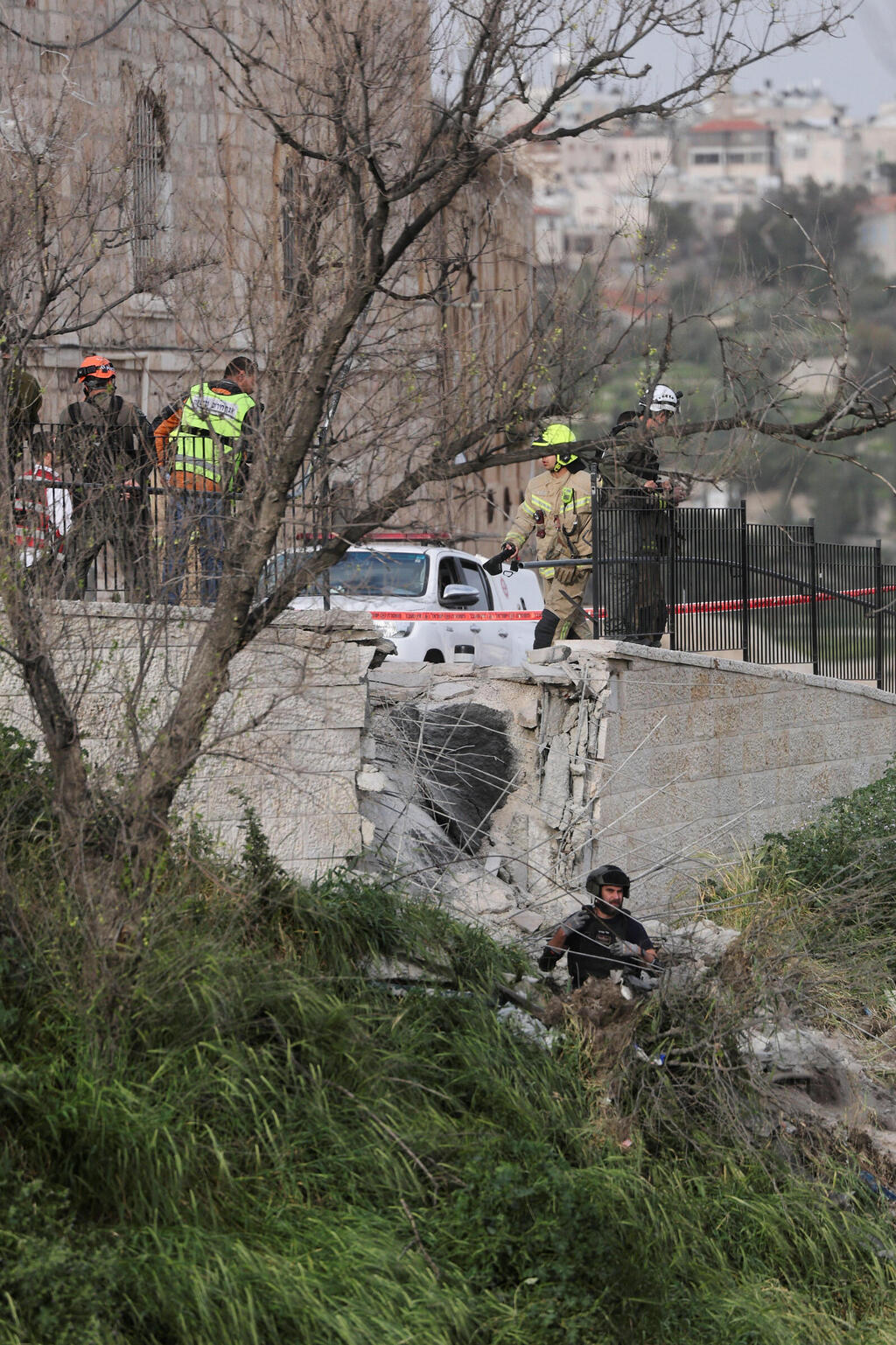 זירת הנפילה בירושלים