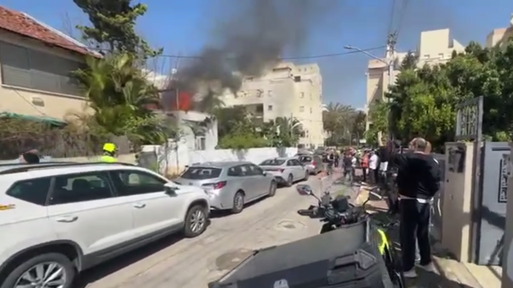 זירת נפילה ברחובות