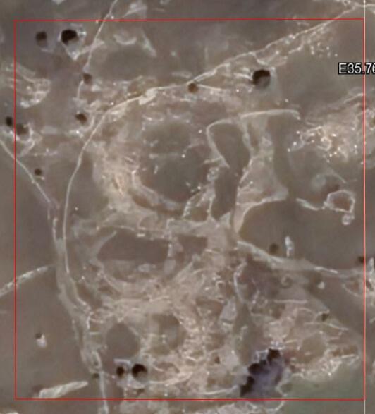 Три каменных круга, обнаруженные на Голанских высотах, расположенные один поверх другого (Фото: д-р Михаль Биркенфельд и д-р Ольга Хаврова) שלושה מעגלי אבן שנמצאו ברמת הגולן, אחד על גבי השני