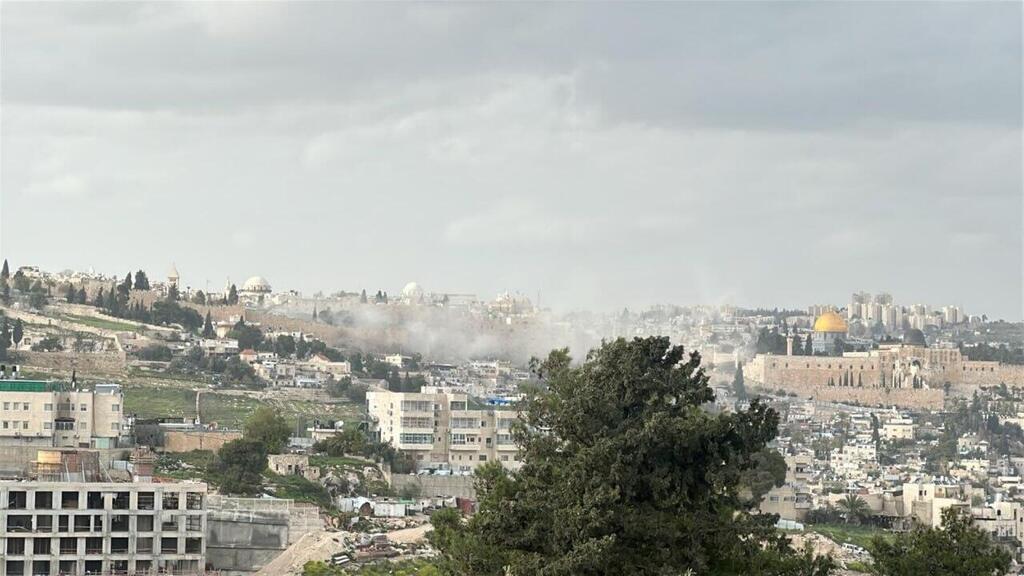 נפילה במזרח ירושלים