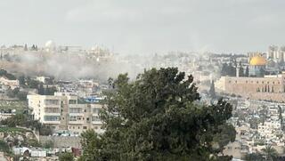 הפגיעה ליד אל-אקצא, והזעם: "לאיראנים לא אכפת"