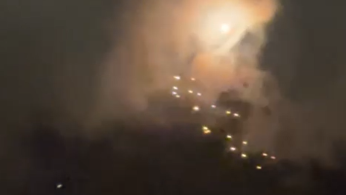 טיל מצרר באזור קיבוץ יגור