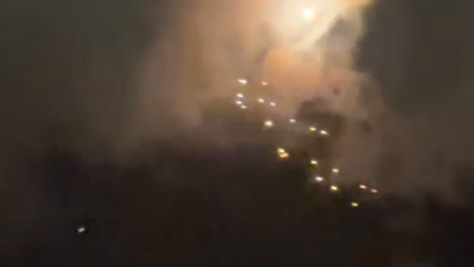 טיל מצרר באזור קיבוץ יגור