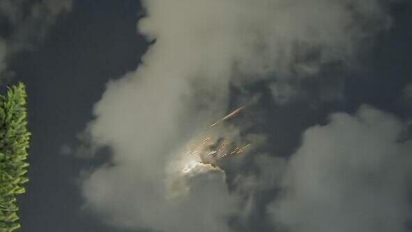 יירוט טיל ששוגר מאיראן בשמי הארץ