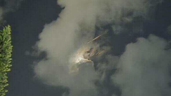 יירוט טיל איראני בשמי הארץ