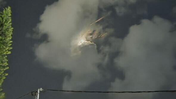 יירוט טיל ששוגר מאיראן