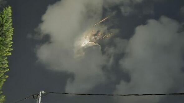 יירוט טיל ששוגר מאיראן בשמי הארץ