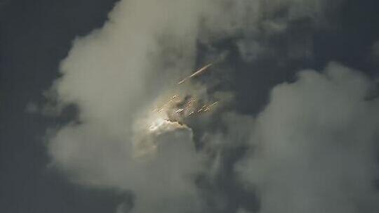 יירוט טיל איראני בשמי הארץ