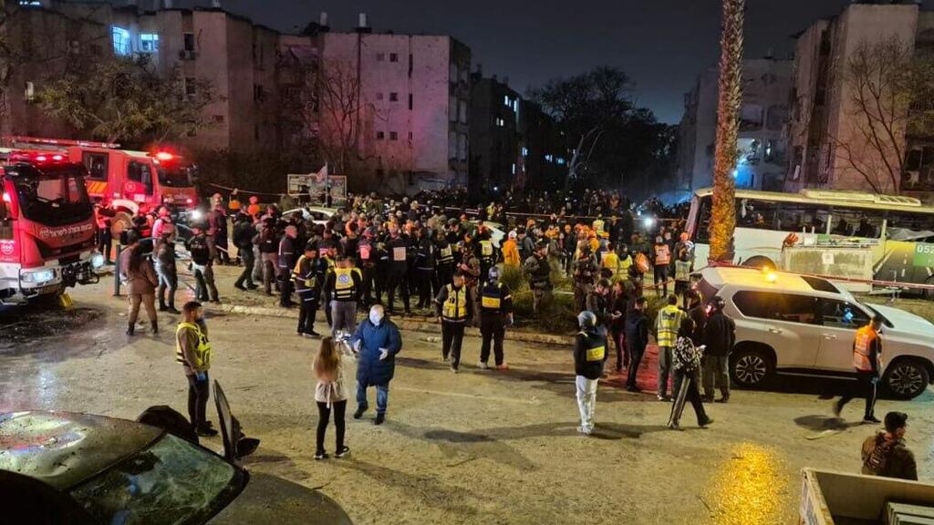 Photo: Herzel Yosef כוחות בזירה בערד