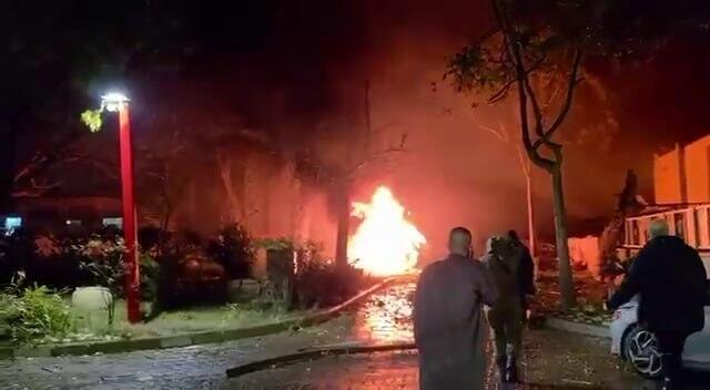 זירת הפגיעה בדימונה