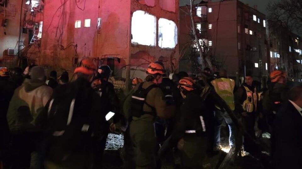 זירת הפגיעה בערד