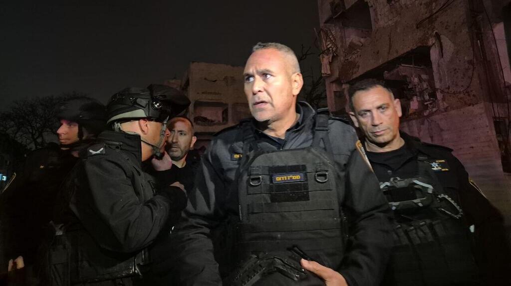 ניצב חיים בובליל בזירה בערד