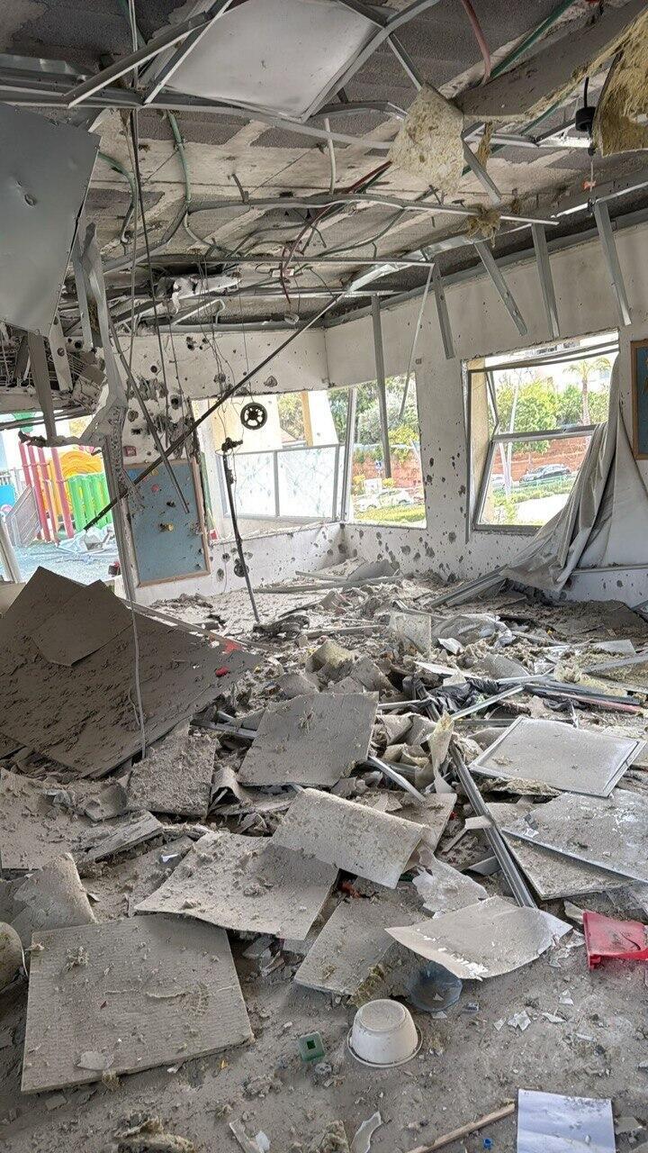 נפילת רסיס בראשון לציון