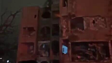 זירת הפגיעה בערד