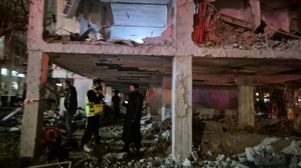 זירת הפגיעה בערד