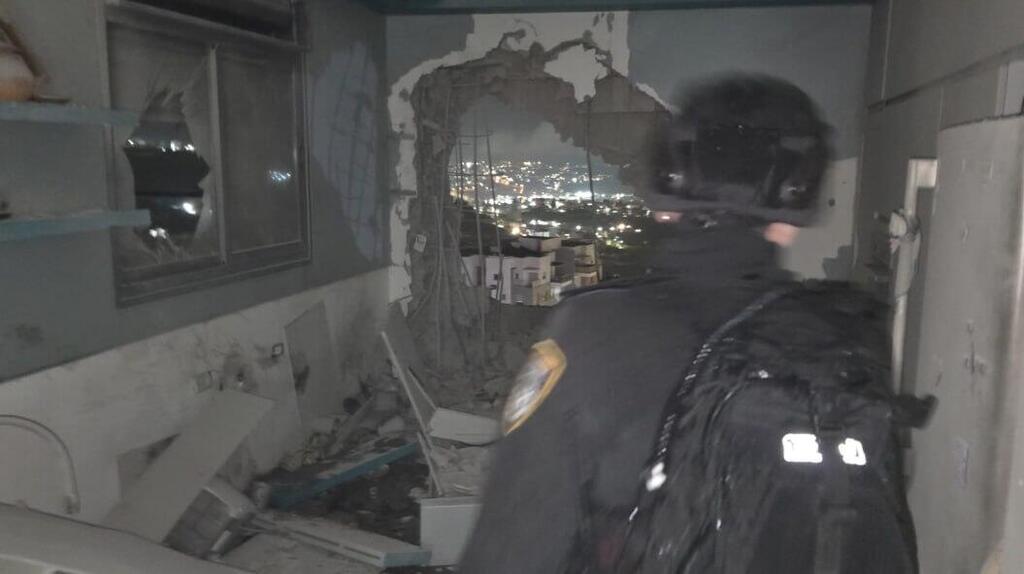 המבנה שנפגע במעלות תרשיחא