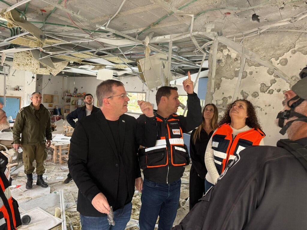 שר החינוך יואב קיש בגן הילדים ראשון לציון