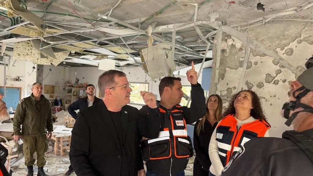 שר החינוך יואב קיש בגן הילדים ראשון לציון