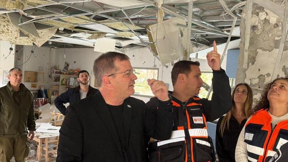 שר החינוך יואב קיש בגן הילדים ראשון לציון